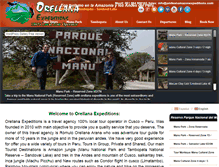 Tablet Screenshot of andeanamazonexpeditions.com